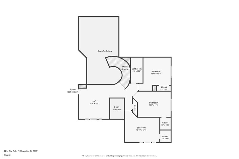 3,440/Mo, 2214 Elm Falls Pl Mesquite, TX 75181 Floor Plan View 2