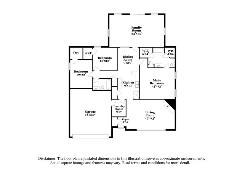 2,345/Mo, 1719 Oxford Dr Mansfield, TX 76063 Floor Plan View