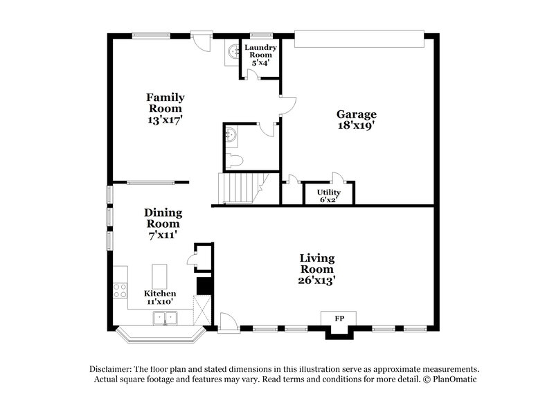2,415/Mo, 3912 Lois Cir Rowlett, TX 75088 Floor Plan View