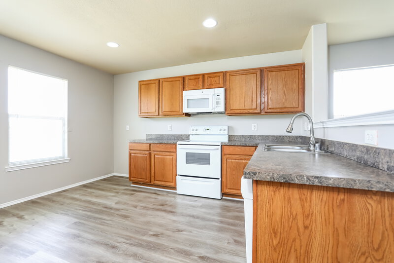 2,810/Mo, 529 Indian Paintbrush Drive Fate, TX 75087 Kitchen View 2