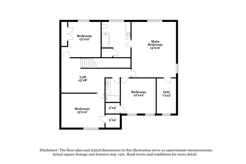 2,165/Mo, 1622 Withers Way Krum, TX 76249 Floorplan View 2