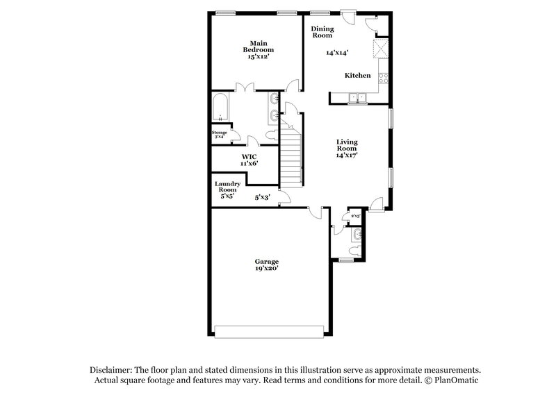 2,215/Mo, 1116 Kielder Circle Fort Worth, TX 76134 Floorplan View