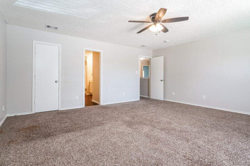 2,760/Mo, 3156 Pine Valley Drive Grand Prairie, TX 75052 Main Bedroom View 2