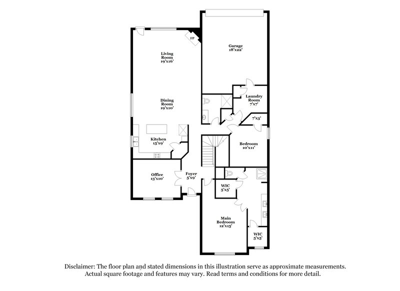 2,570/Mo, 127 Brook Hollow Lane Red Oak, TX 75154 Floor Plan View 2