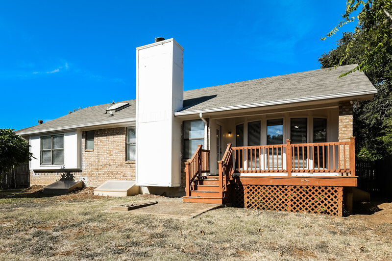 2,445/Mo, 3721 Ashley Ln Fort Worth, TX 76123 Rear View