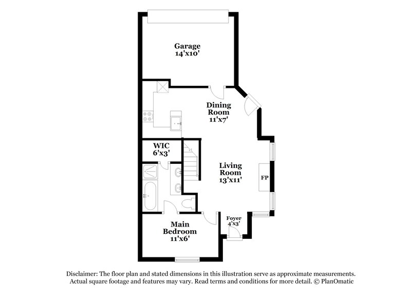 1,950/Mo, 1428 Savannah St Mesquite, TX 75149 Floor Plan View