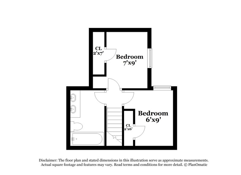 1,950/Mo, 1428 Savannah St Mesquite, TX 75149 Floor Plan View 2