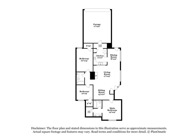 1,685/Mo, 1144 Hemlock Dr Desoto, TX 75115 Floor Plan View