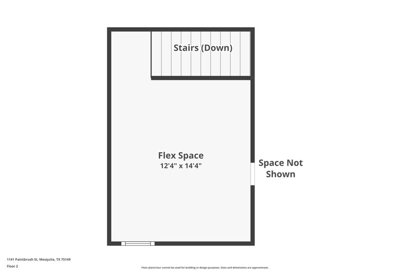 2,015/Mo, 1141 Paintbrush St Mesquite, TX 75149 Floor Plan View 2