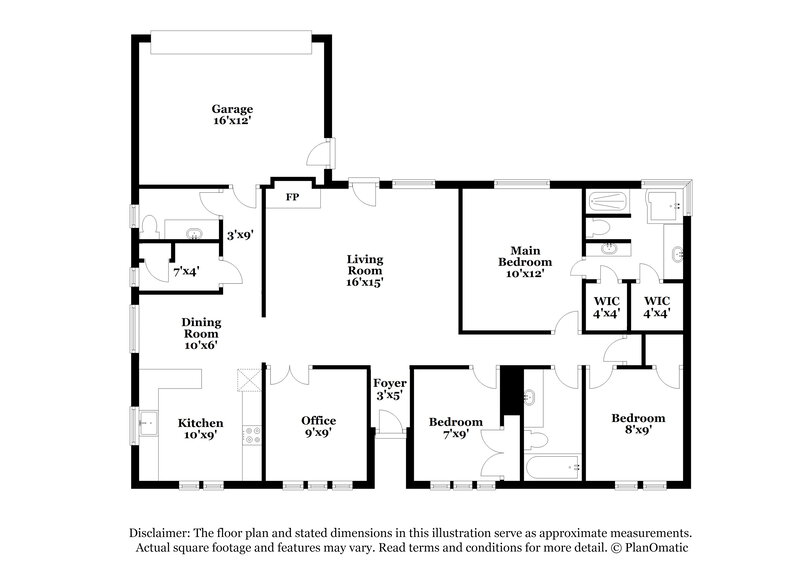 2,805/Mo, 1349 Meriweather Place DeSoto, TX 75115 Floor Plan View