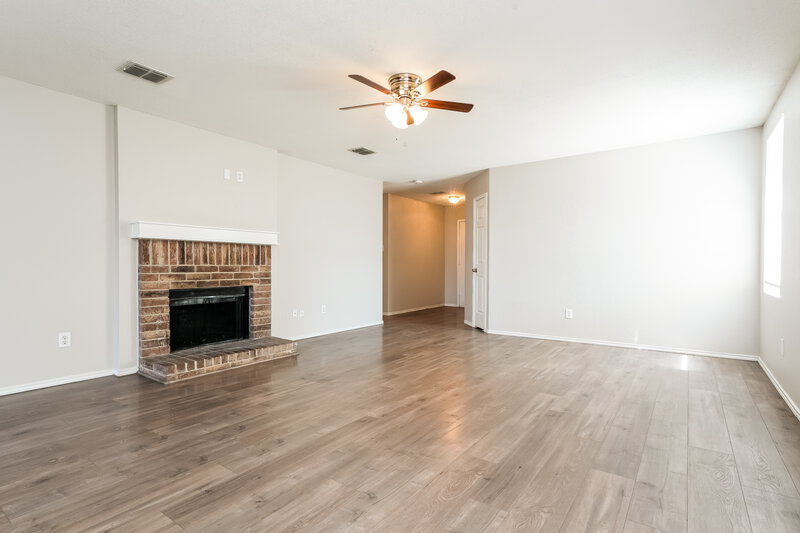 2,100/Mo, 1968 Riverchase Lane Fort Worth, TX 76247 Living Room View 2