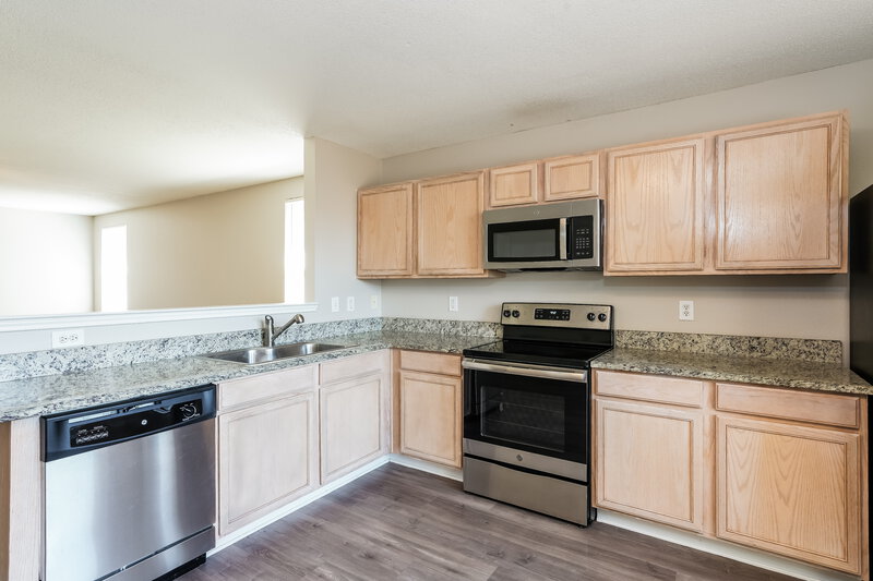 2,100/Mo, 1968 Riverchase Lane Fort Worth, TX 76247 Kitchen View 2