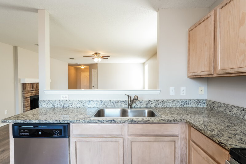 2,100/Mo, 1968 Riverchase Lane Fort Worth, TX 76247 Kitchen View 3