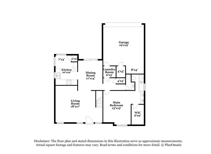 2,595/Mo, 2433 Deer Run Lewisville, TX 75067 Floor Plan View