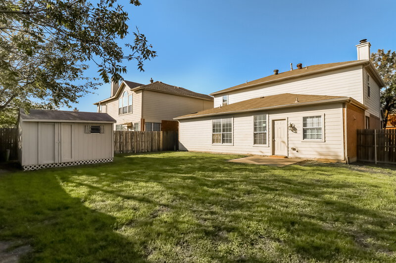 2,440/Mo, 8425 Vicksburg Lane Fort Worth, TX 76123 Rear View