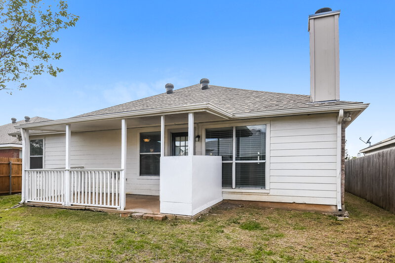 2,155/Mo, 7341 Rock Garden Trail Fort Worth, TX 76123 Rear View