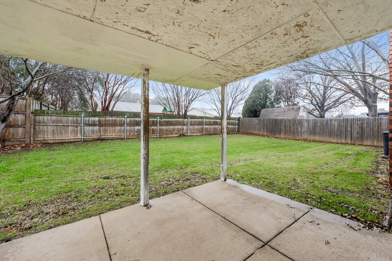2,225/Mo, 7709 Landmark Ridge Street Fort Worth, TX 76133 Rear View