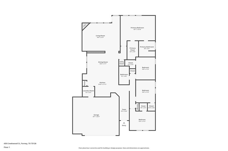 2,730/Mo, 430 Creekwood Court Forney, TX 75126 No Caption View