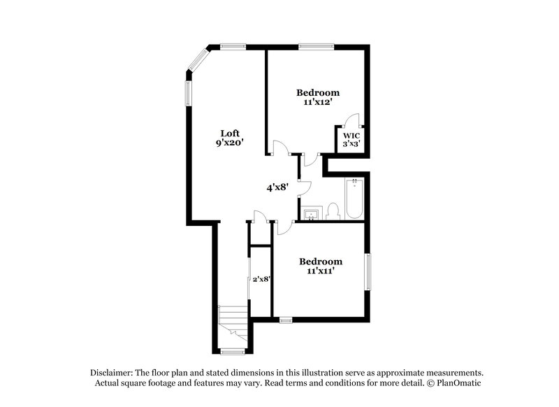 2,195/Mo, 608 McMackin Street Cedar Hill, TX 75104 Floor Plan View 2