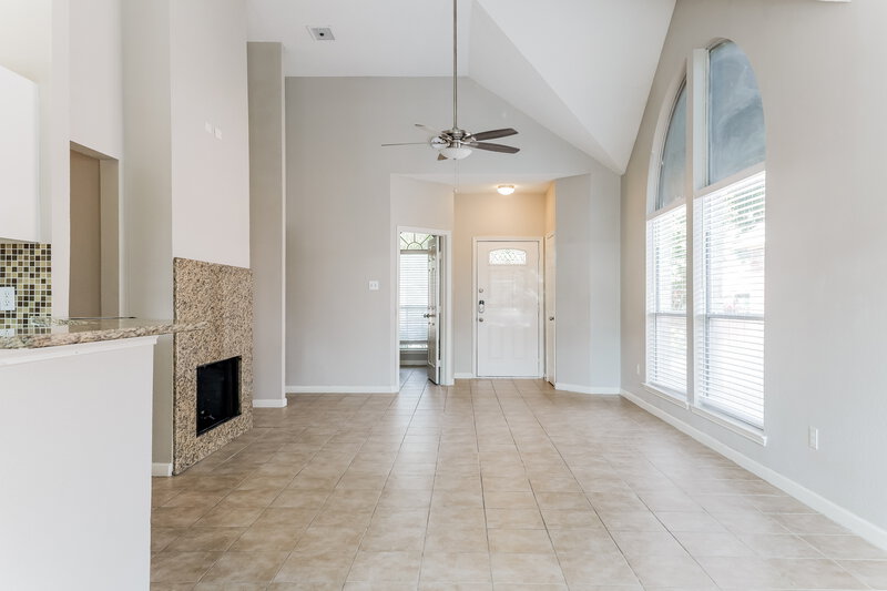 2,050/Mo, 7608 Honeybee Lane Fort Worth, TX 76137 Living Room View