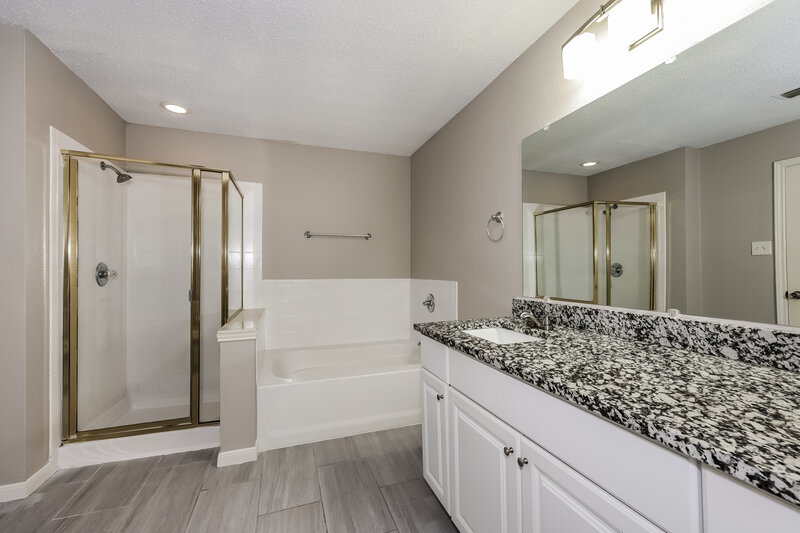 2,735/Mo, 7316 Moon Ridge Court Fort Worth, TX 76133 Main Bathroom View