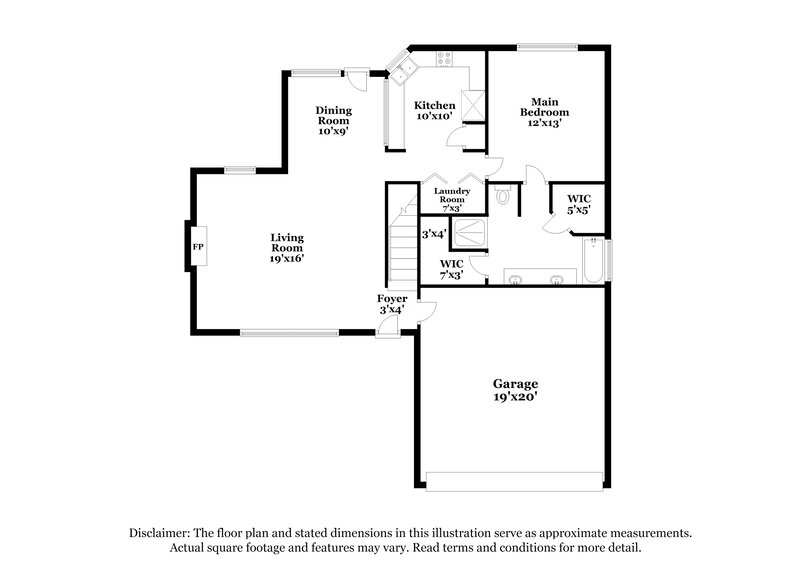 2,275/Mo, 300 Stone Creek Blvd Glenn Heights, TX 75154 Floorplan View