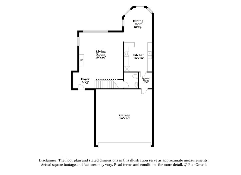 2,220/Mo, 432 Loma Alta Dr Mesquite, TX 75150 Floor Plan View