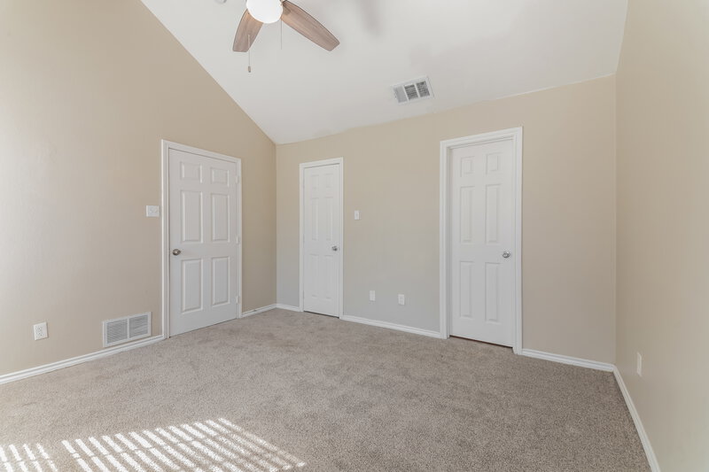 2,105/Mo, 12830 Park Hill Court Balch Springs, TX 75180 Main Bedroom View 2