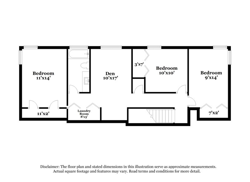 2,465/Mo, 944 Aspen Dr Desoto, TX 75115 Floor Plan View