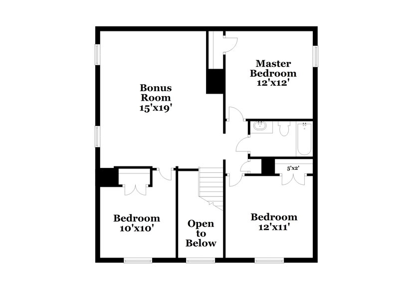 2,076/Mo, 111 Hunter Dr Cedar Hill, TX 75104 Floor Plan View 2