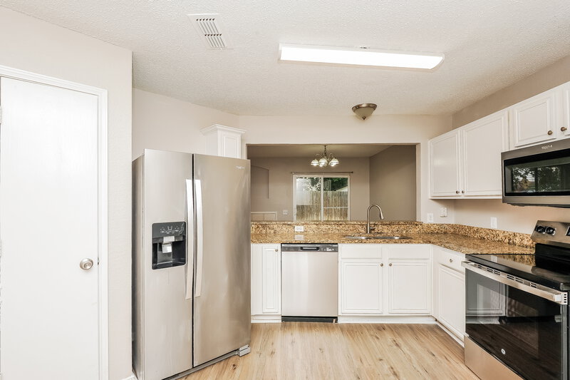 1,840/Mo, 8564 Charleston Avenue Fort Worth, TX 76123 Kitchen View 2
