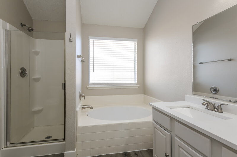 2,130/Mo, 828 Beaver Creek Dr Burleson, TX 76028 Main Bathroom View