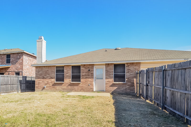 2,280/Mo, 3041 Paint Brush Place Lancaster, TX 75134 Rear View 2