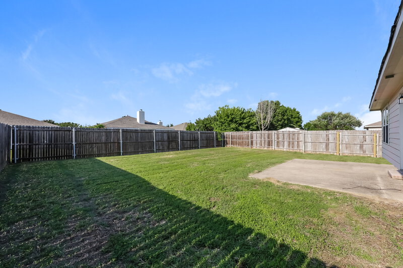 1,785/Mo, 1622 Red Oak Trl Anna, TX 75409 Backyard View