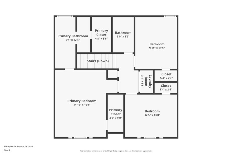 2,740/Mo, 307 Alpine Drive DeSoto, TX 75115 Floor Plan View 2
