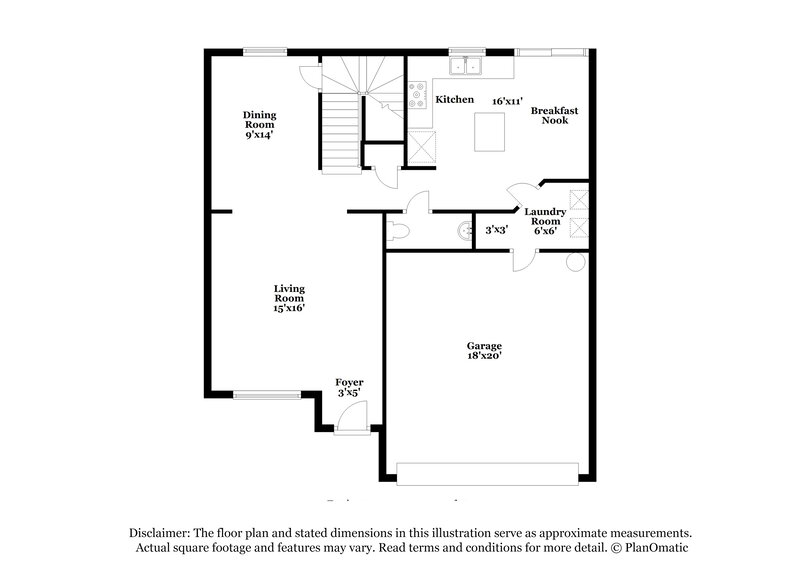 2,330/Mo, 1209 Maplewood Dr Crowley, TX 76036 Floor Plan View