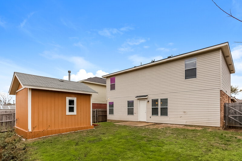 2,810/Mo, 4024 Fox Trot Drive Fort Worth, TX 76123 Rear View