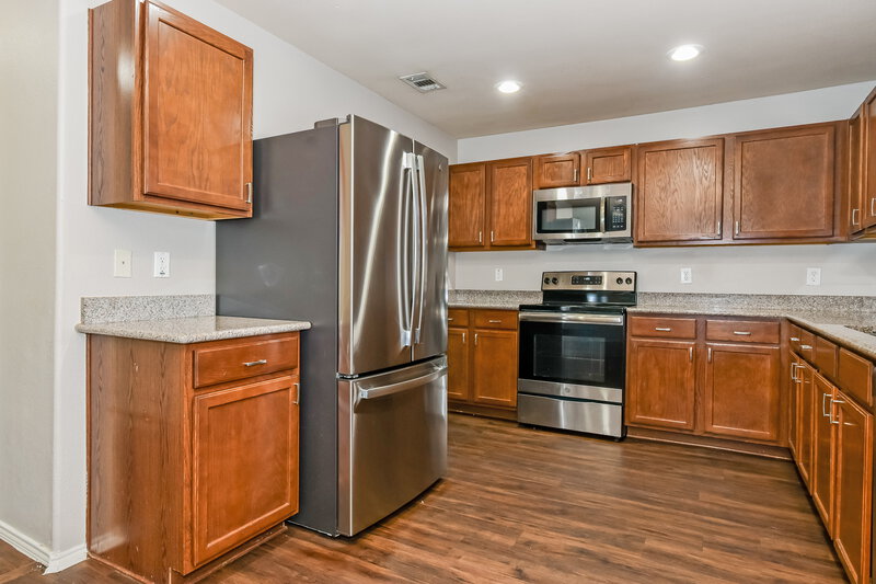 1,905/Mo, 309 Coneflower Drive Fate, TX 75087 Kitchen View 2