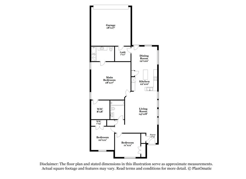 2,205/Mo, 2436 Evening Stone Drive Aubrey, TX 76227 Floor Plan View