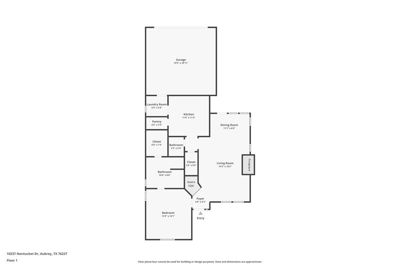 0/Mo, 10237 Nantucket Dr Providence Village, TX 76227 Floor Plan View