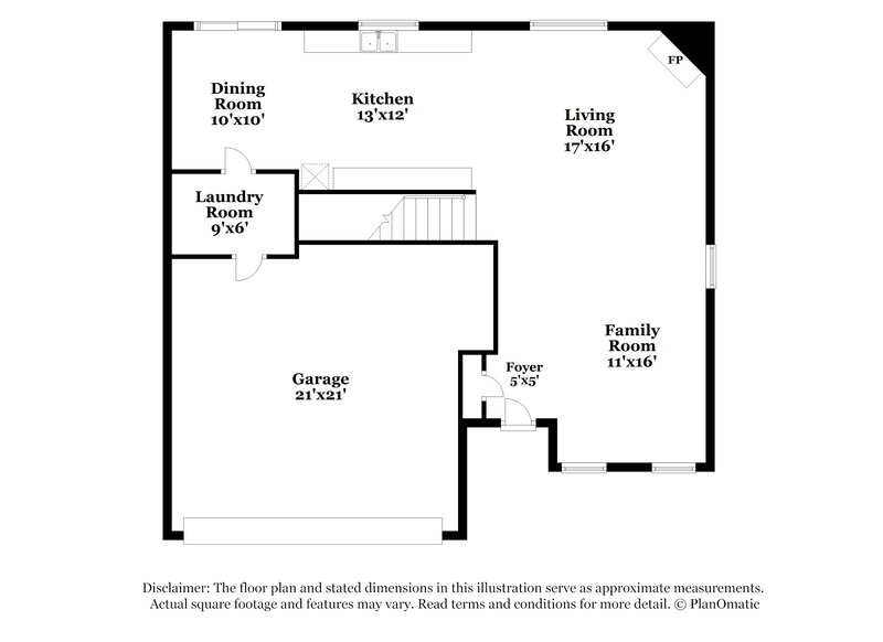 1,855/Mo, 307 Saddlebrook Dr Krum, TX 76249 Floor Plan View