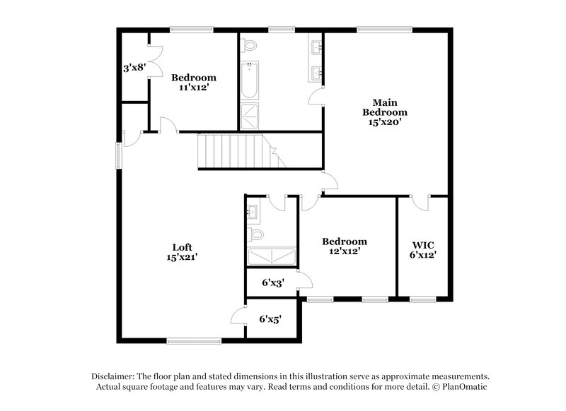 1,855/Mo, 307 Saddlebrook Dr Krum, TX 76249 Floor Plan View 2