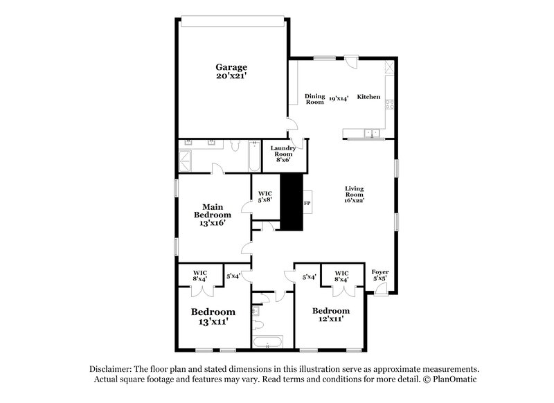 2,265/Mo, 3014 Limestone Hill Ln Rockwall, TX 75032 Floor Plan View