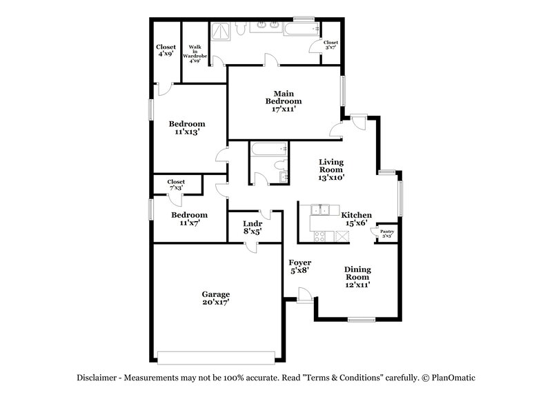 2,420/Mo, 8708 Lake Meadows Ln Hurst, TX 76053 Floor Plan View