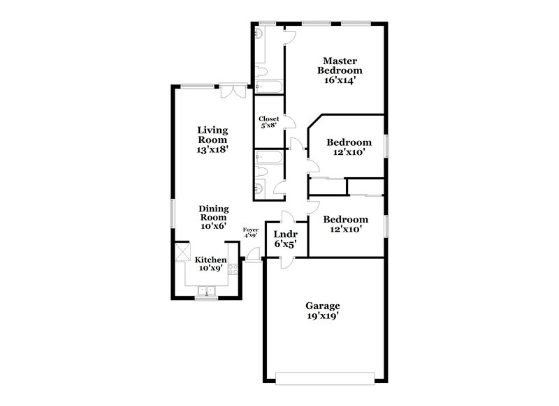 2,135/Mo, 2828 Adams Fall Ln Fort Worth, TX 76123 Floor Plan View