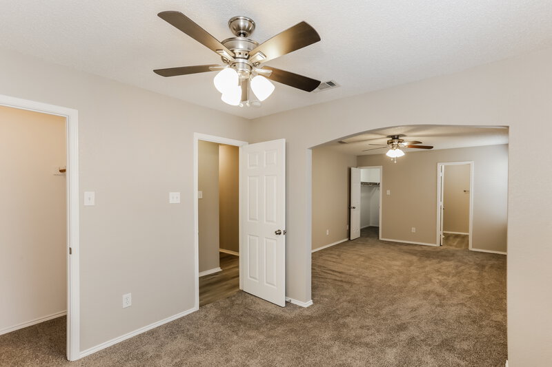 2,245/Mo, 2733 Briscoe Dr Fort Worth, TX 76108 Main Bedroom View