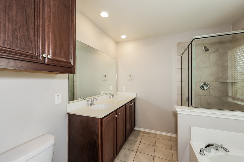 2,335/Mo, 239 Riverdell North Mews Lancaster, TX 75146 Main Bathroom View