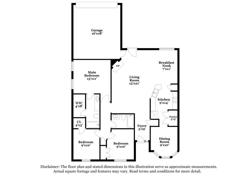 3,020/Mo, 800 Springfield Dr Cedar Hill, TX 75104 Floor Plan View