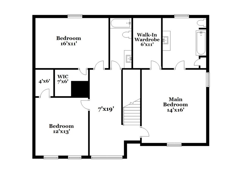 2,070/Mo, 1649 Dream Catcher Way Krum, TX 76249 Floor Plan View 2