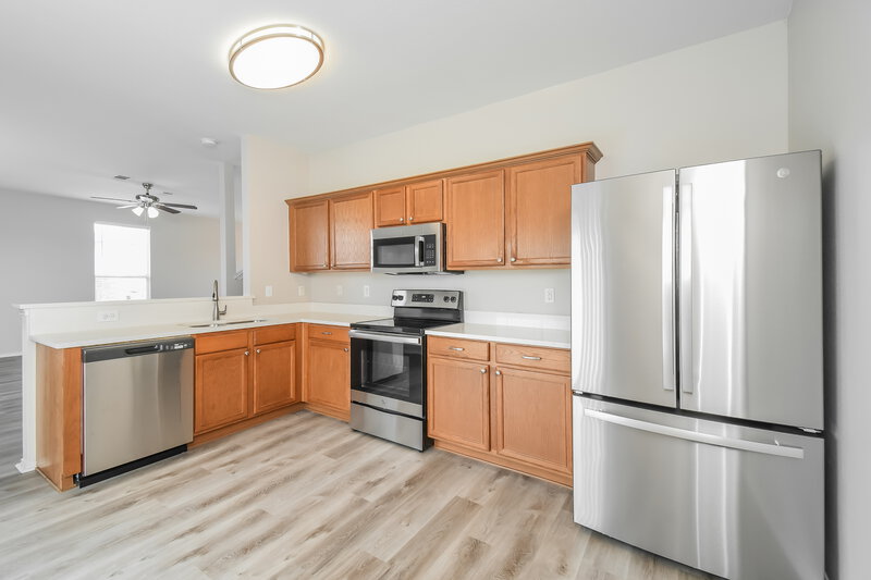 2,070/Mo, 1649 Dream Catcher Way Krum, TX 76249 Kitchen View 2